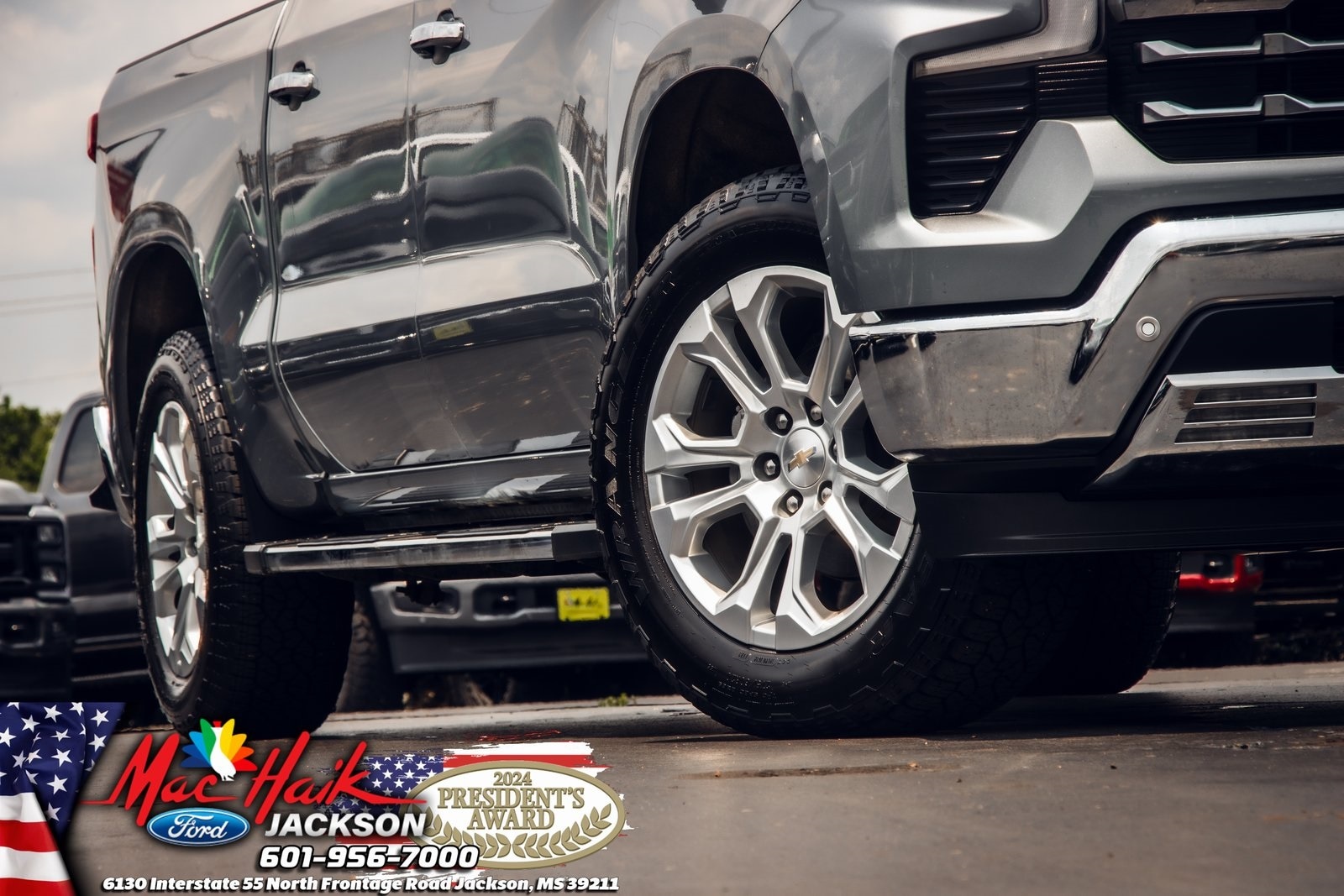 Certified 2023 Chevrolet Silverado 1500 LTZ with VIN 2GCUDGED9P1140492 for sale in Jackson, MS
