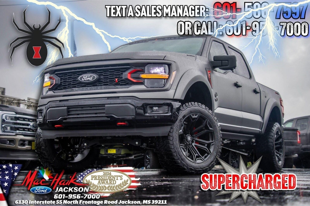 New 2026 Ford F-150 Black Widow Edition TRUCK