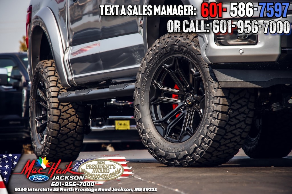 New 2025 Ford F-150 BLACK WIDOW EDITION TRUCK