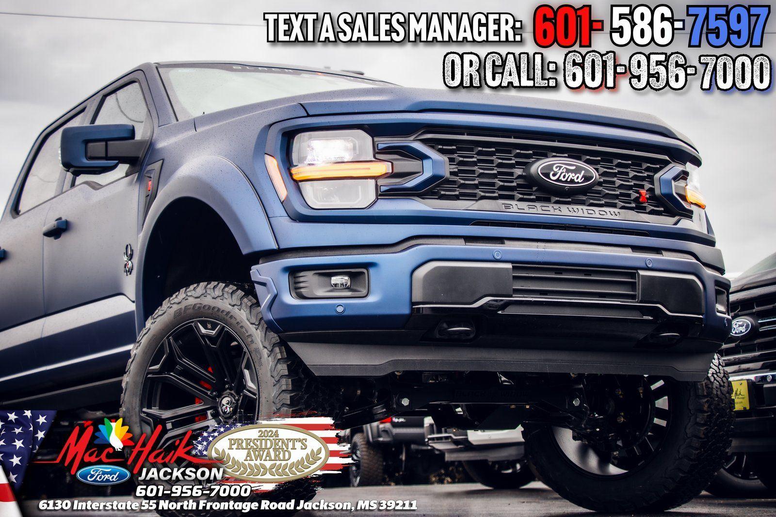New 2025 Ford F-150 Black Widow Edition TRUCK