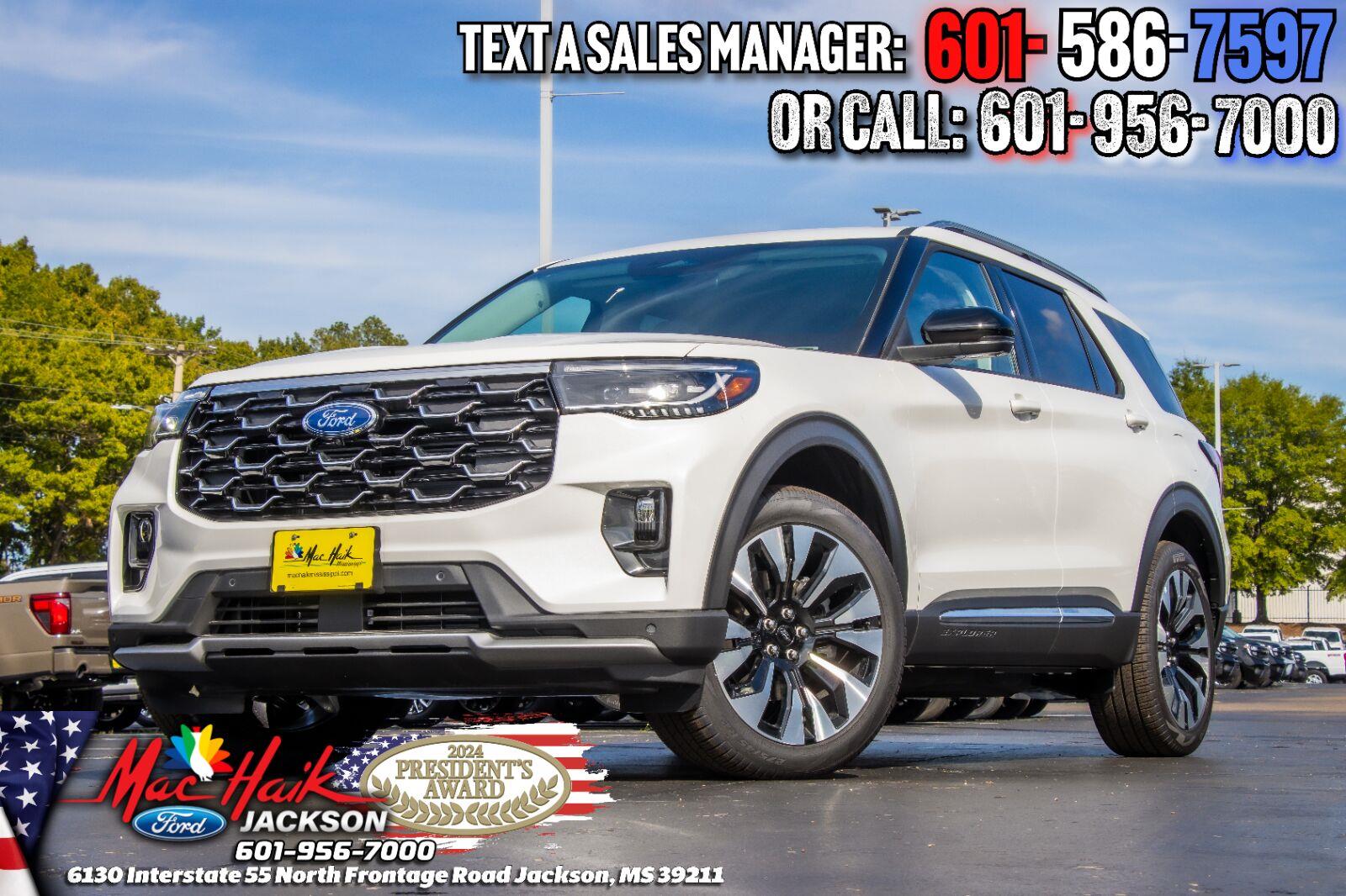 2026 Ford Explorer Platinum SUV