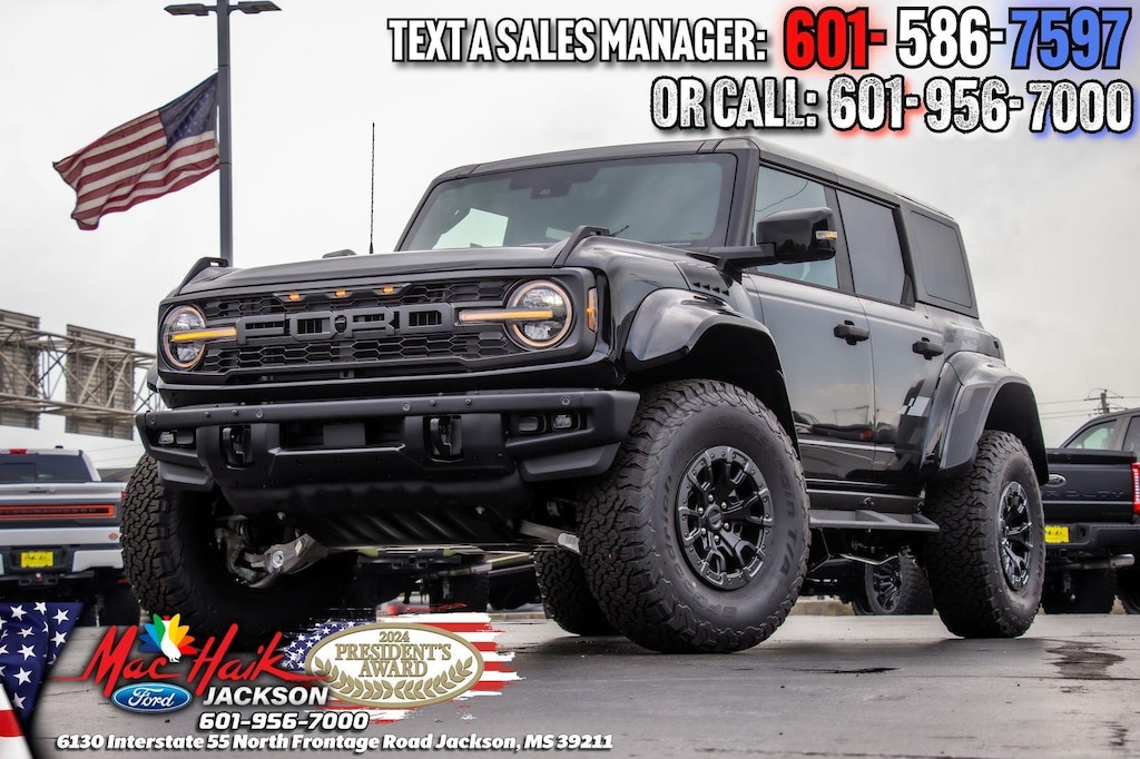 New 2026 Ford Bronco Raptor SUV