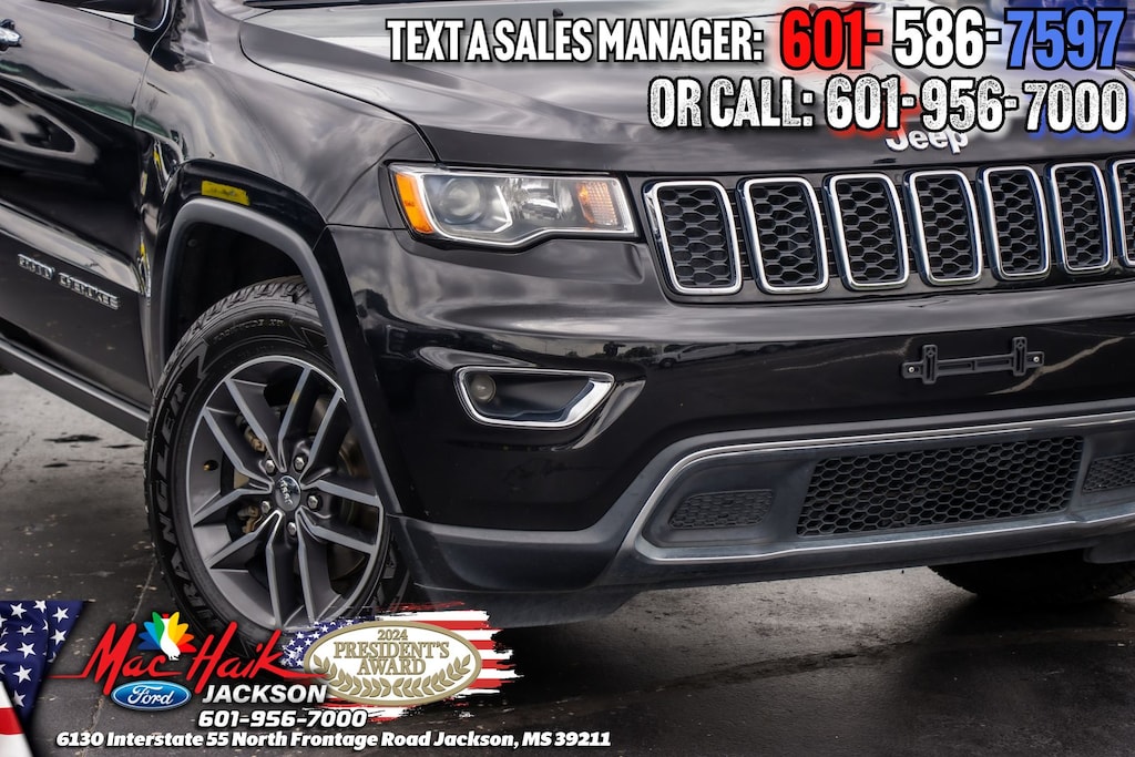 Certified 2018 Jeep Grand Cherokee Limited SUV
