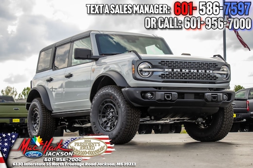 New Ford Bronco for Sale in Jackson, MS: Shop Mac Haik Ford