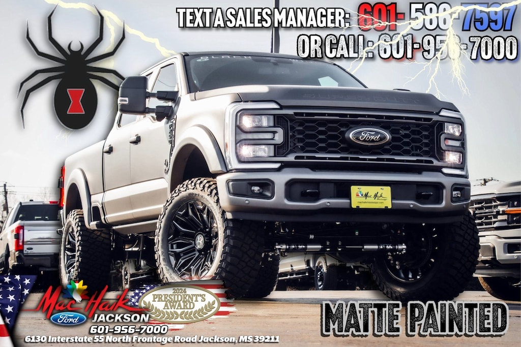 New 2026 Ford F-250 Black Widow Edition TRUCK