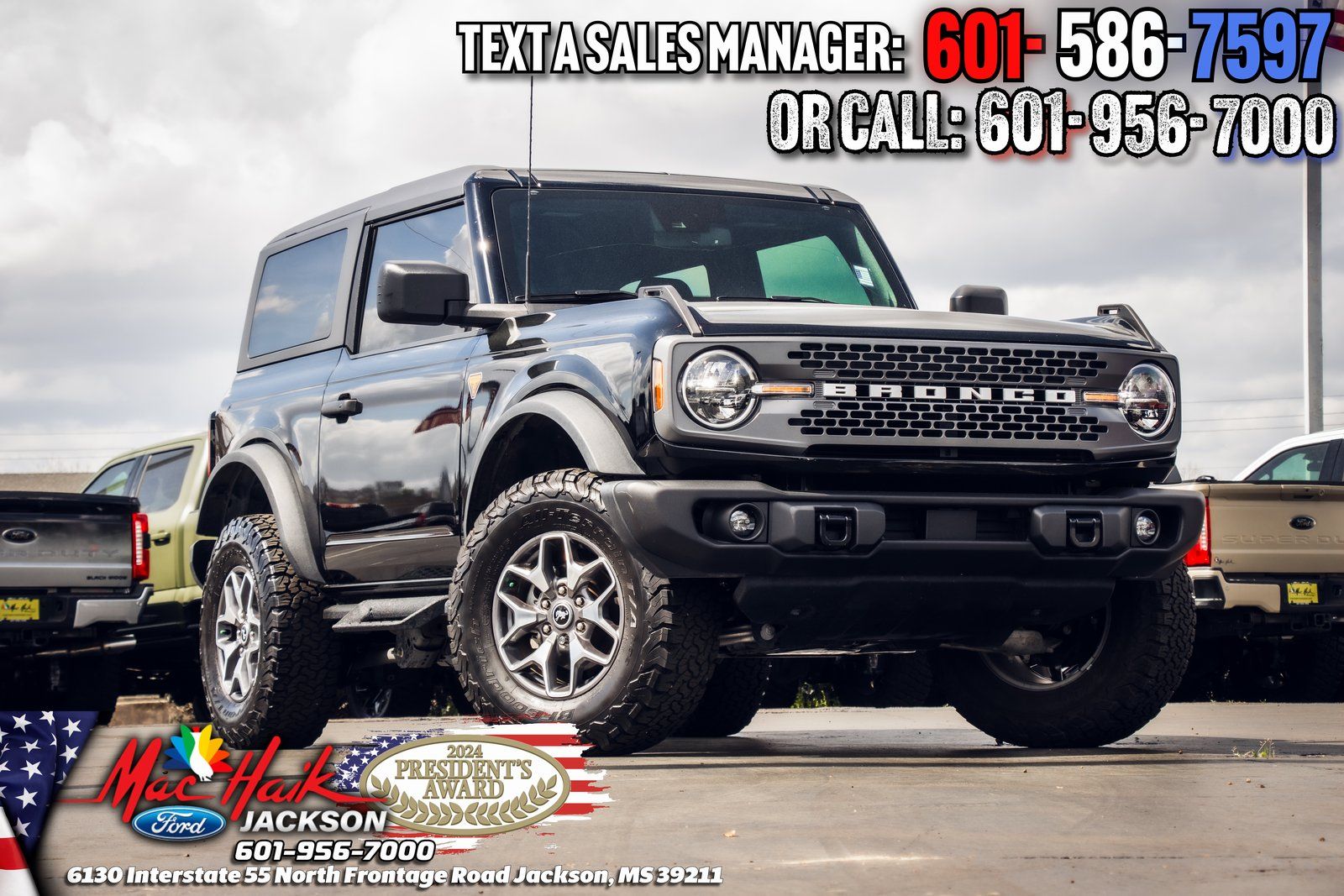 2023 Ford Bronco 2-Door Badlands