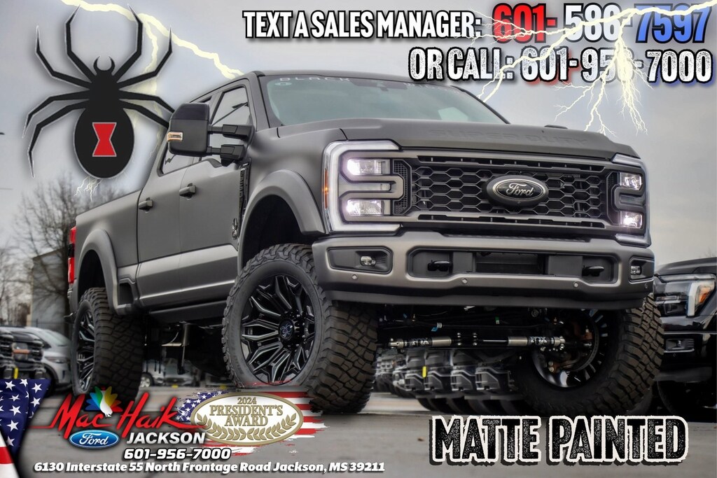 New 2026 Ford F-250 Black Widow Edition TRUCK
