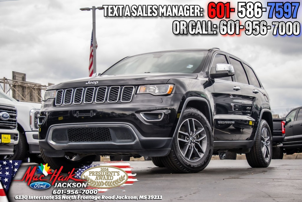 Certified 2018 Jeep Grand Cherokee Limited SUV