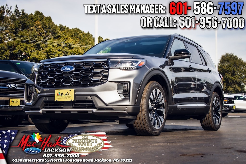 New 2026 Ford Explorer Platinum SUV