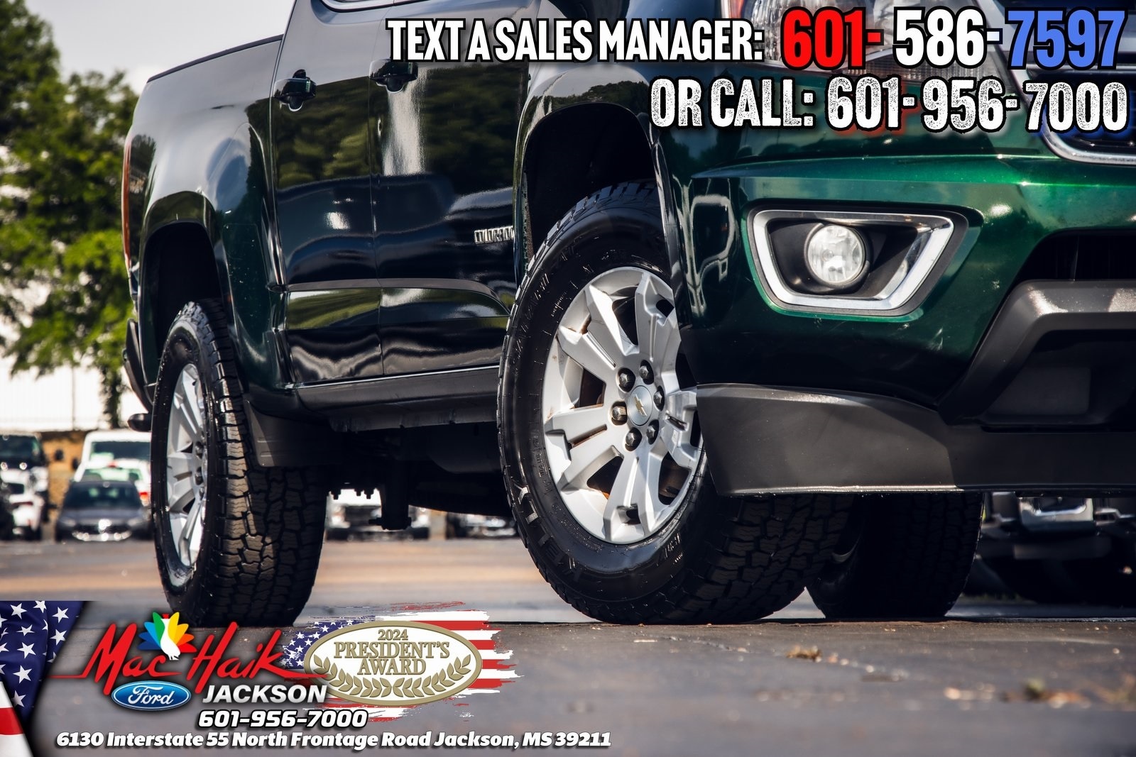 Used 2016 Chevrolet Colorado LT with VIN 1GCGSCE33G1186117 for sale in Jackson, MS