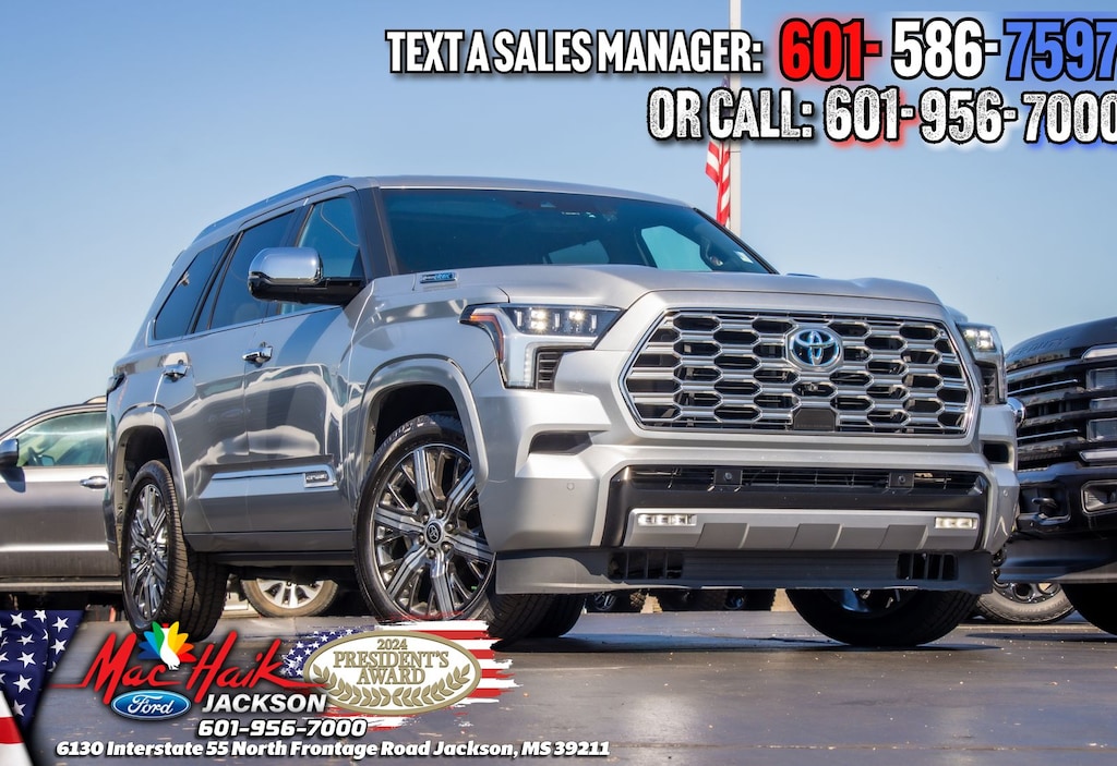 Certified 2023 Toyota Sequoia Capstone SUV