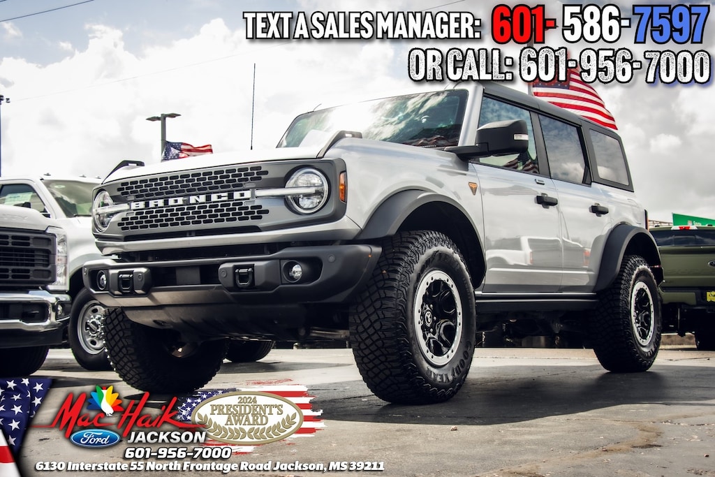 Certified 2022 Ford Bronco Badlands SUV