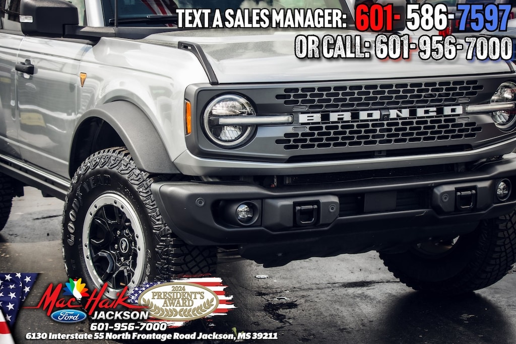 Certified 2022 Ford Bronco Badlands SUV