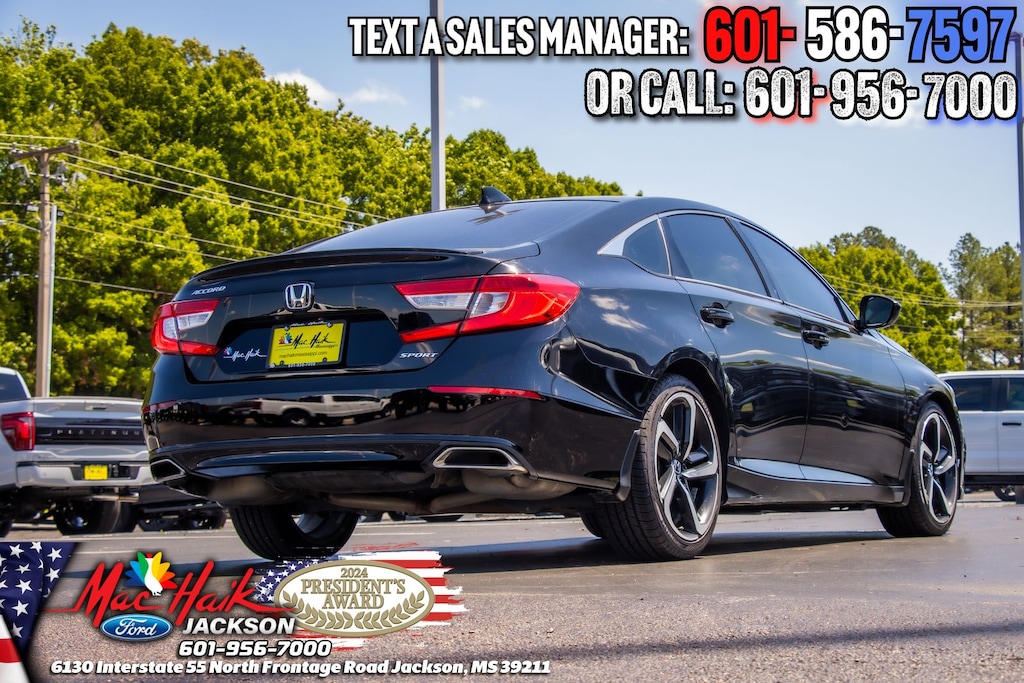 Certified 2020 Honda Accord Sport Sedan