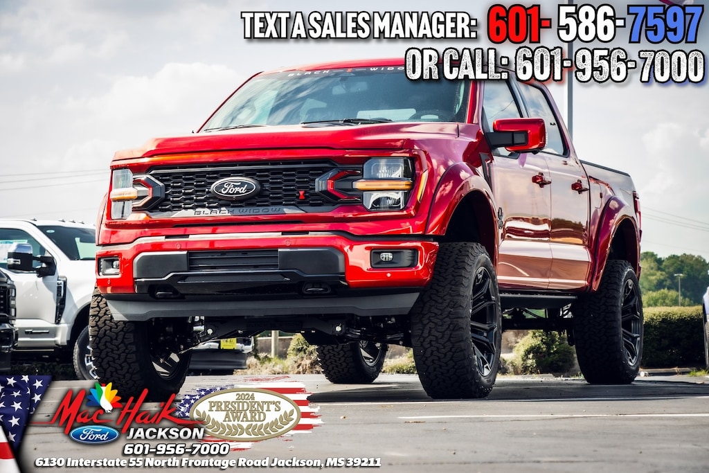 New 2025 Ford F-150 Black Widow Edition TRUCK