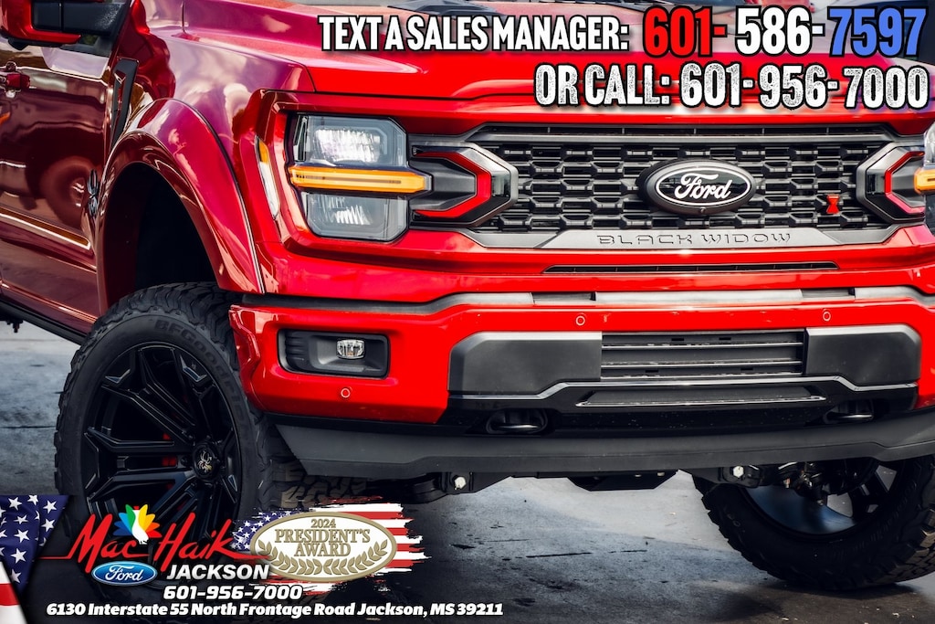 New 2025 Ford F-150 Black Widow Edition TRUCK