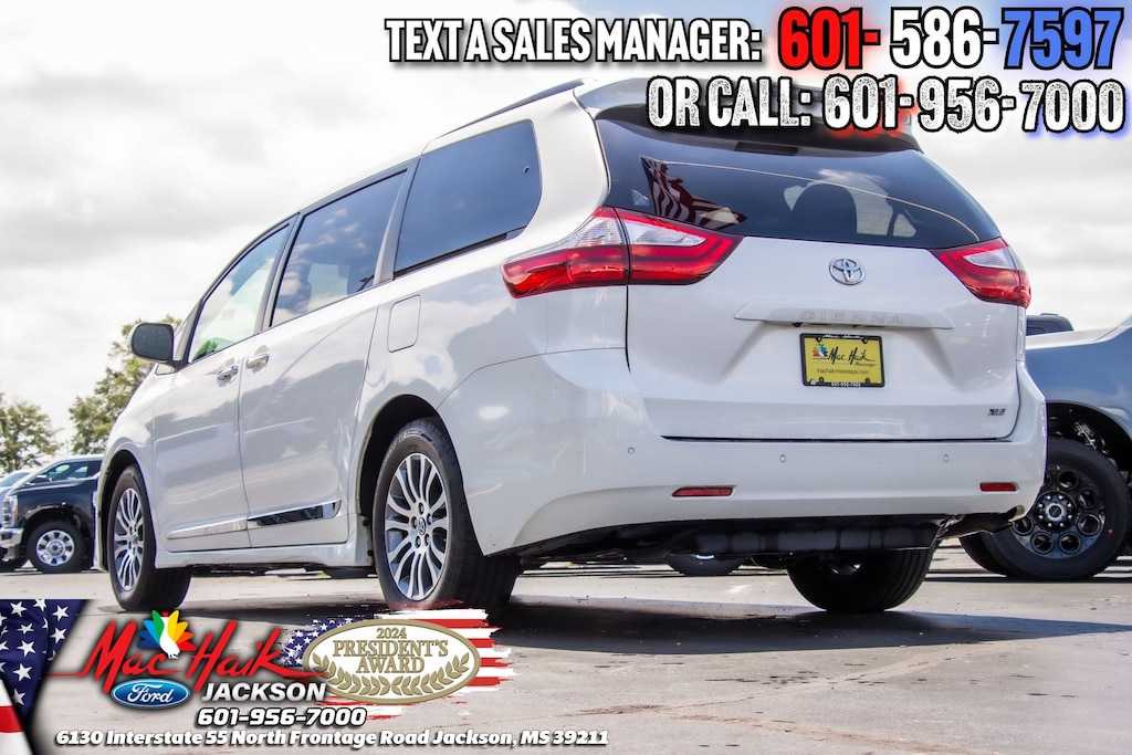 Certified 2019 Toyota Sienna XLE Minivan/Van