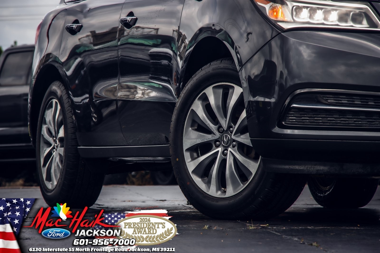 Certified 2016 Acura MDX Technology Package with VIN 5FRYD3H4XGB006026 for sale in Jackson, MS