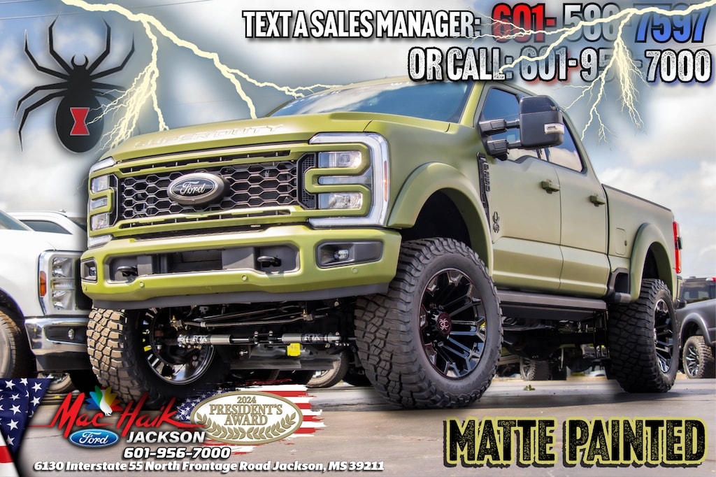 New 2026 Ford F-250 Black Widow Edition TRUCK