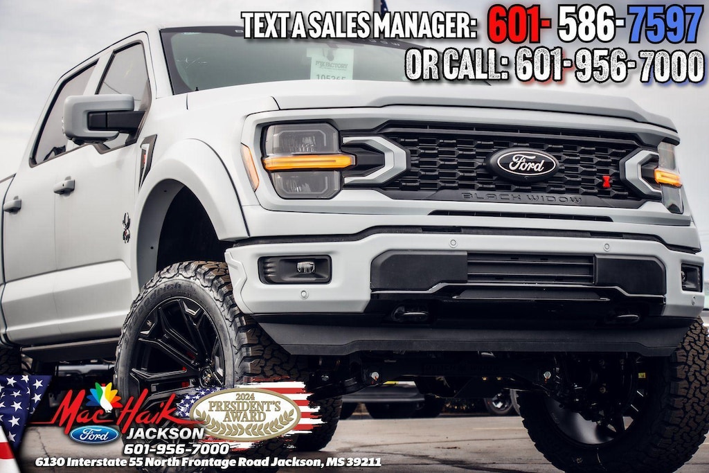 New 2025 Ford F-150 Black Widow Edition TRUCK