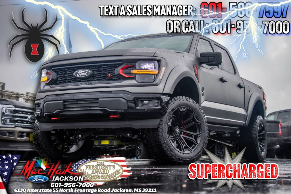 New 2026 Ford F-150 Black Widow Edition TRUCK