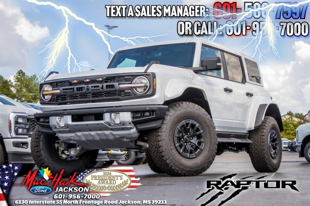 New 2026 Ford Bronco Raptor SUV