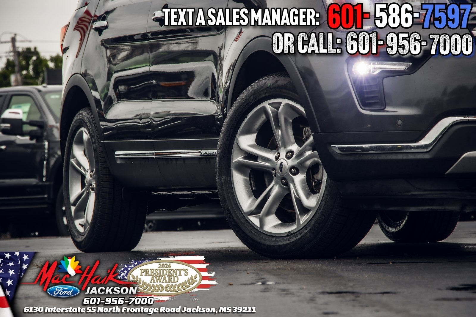 Certified 2019 Ford Explorer Limited with VIN 1FM5K8F84KGA20186 for sale in Jackson, MS