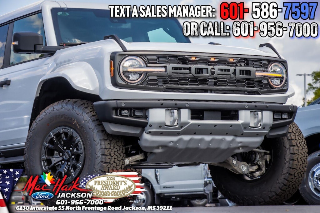 New 2026 Ford Bronco Raptor SUV