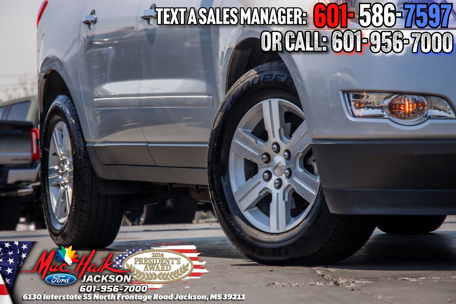 Used 2011 Chevrolet Traverse 2LT with VIN 1GNKRJED8BJ166867 for sale in Jackson, MS