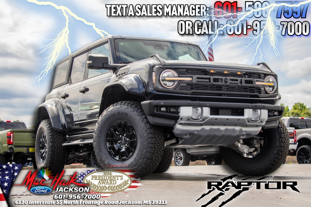 New 2026 Ford Bronco Raptor SUV