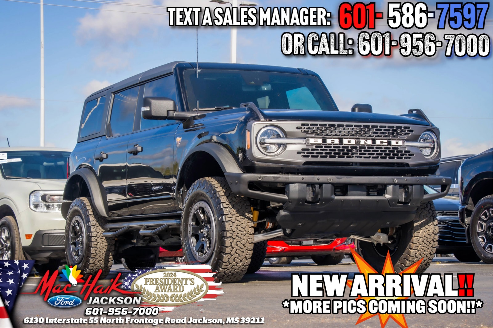 2022 Ford Bronco 4-Door Badlands