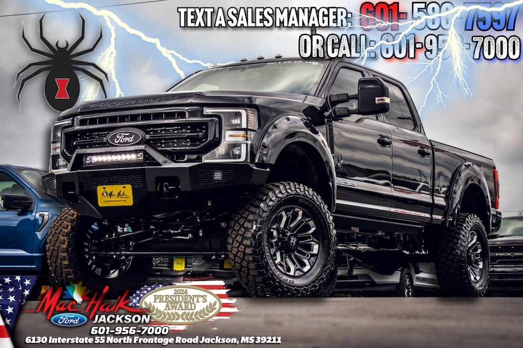 Certified 2022 Ford F-250SD Black Widow Truck
