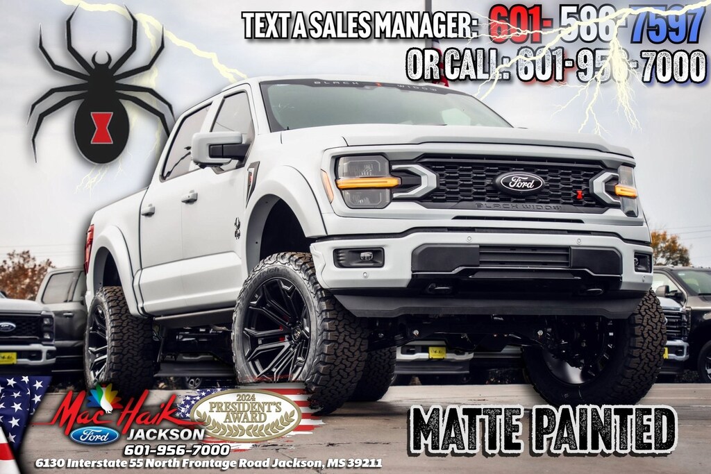 New 2025 Ford F-150 Black Widow Edition TRUCK