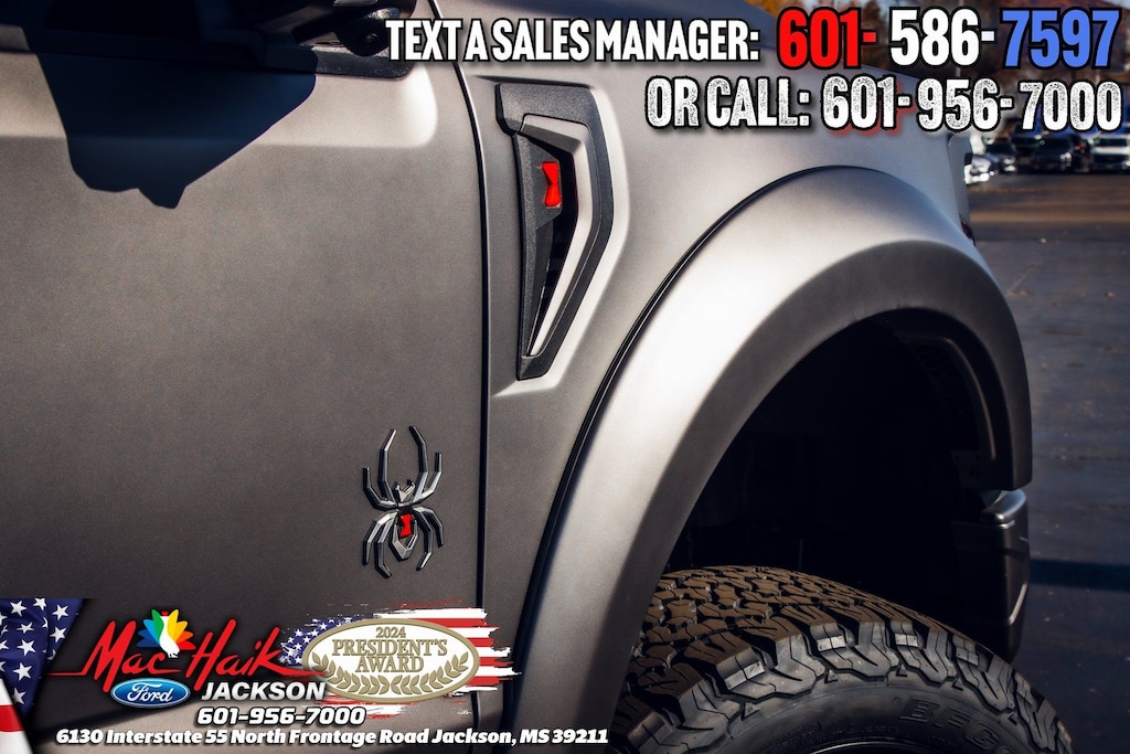 New 2025 Ford F-150 Black Widow Edition TRUCK