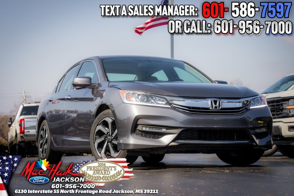 Used 2016 Honda Accord EX-L Sedan