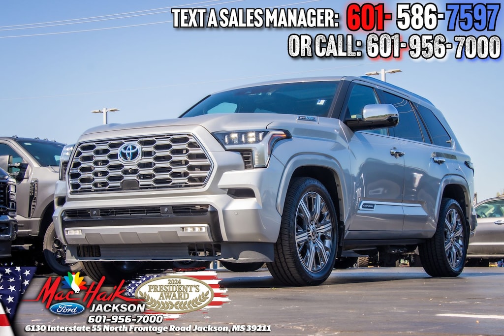 Certified 2023 Toyota Sequoia Capstone SUV
