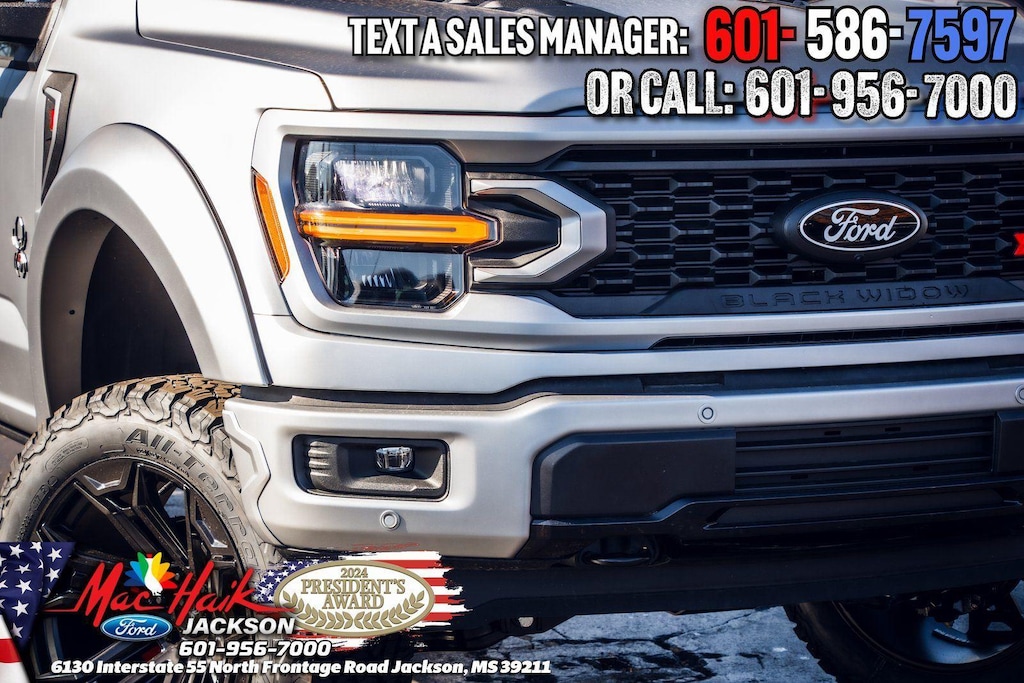New 2025 Ford F-150 Black Widow Edition TRUCK