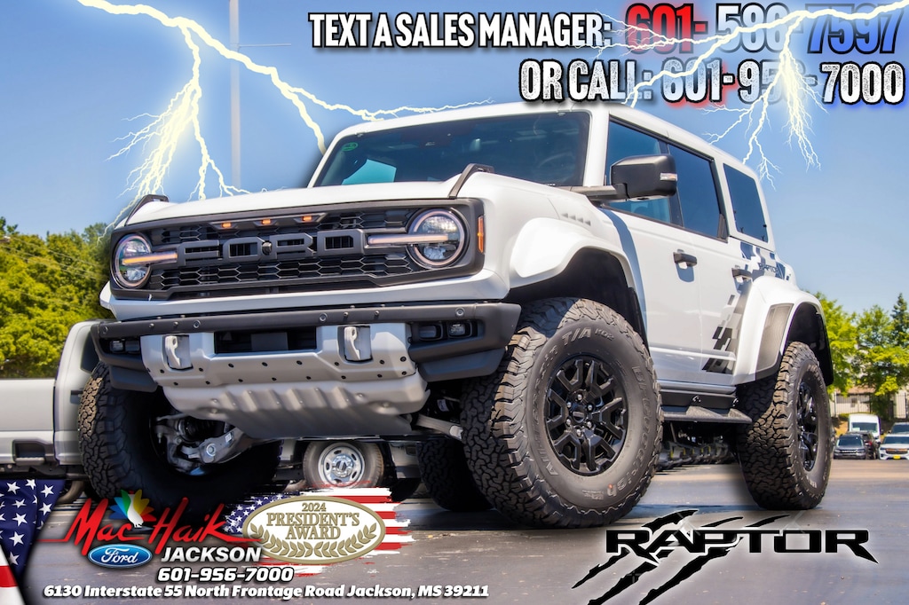 New 2026 Ford Bronco Raptor SUV