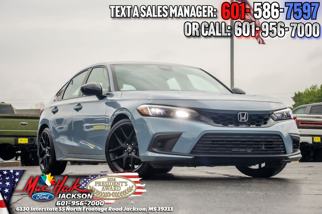 Certified 2024 Honda Civic Sport Hatchback