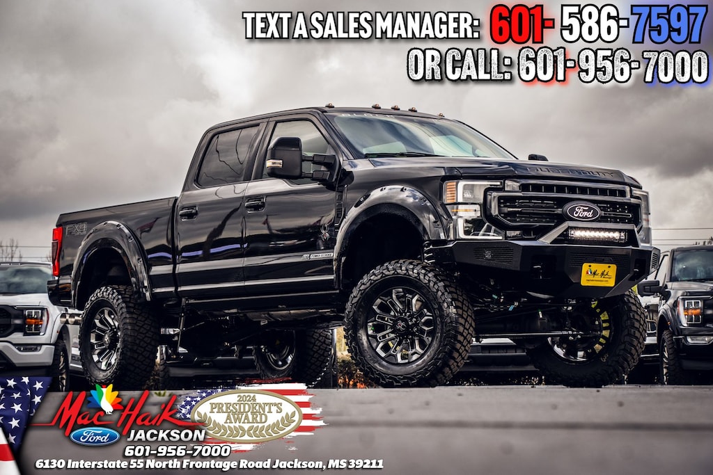 Certified 2022 Ford F-250SD Black Widow Truck