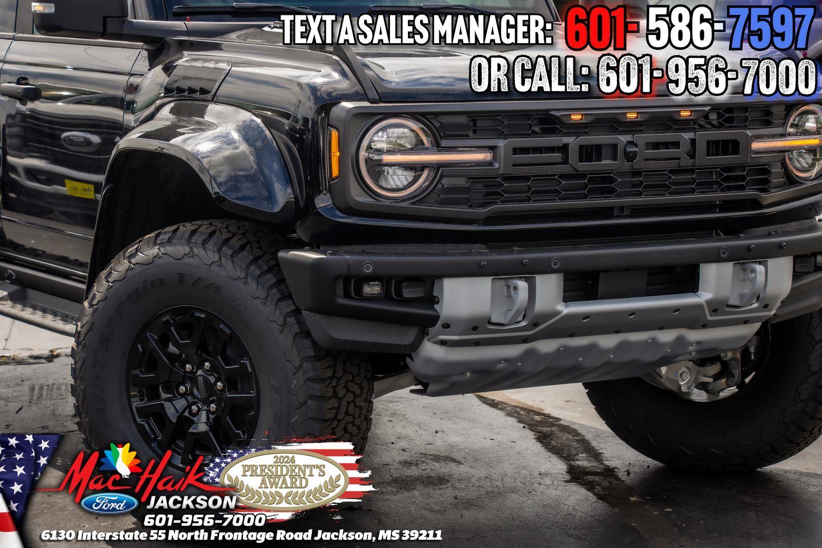 New 2026 Ford Bronco Raptor SUV