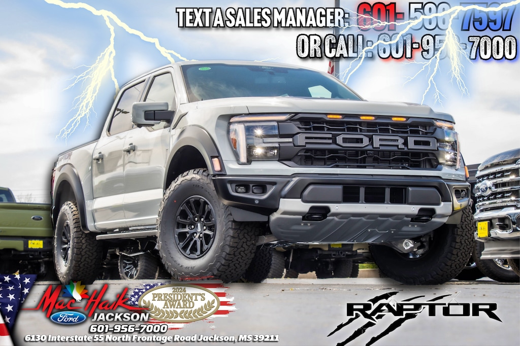 New 2026 Ford F-150 Raptor TRUCK