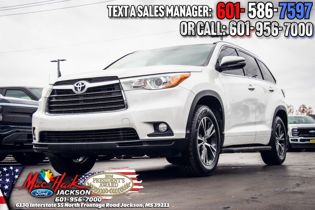 Used 2016 Toyota Highlander XLE V6 SUV