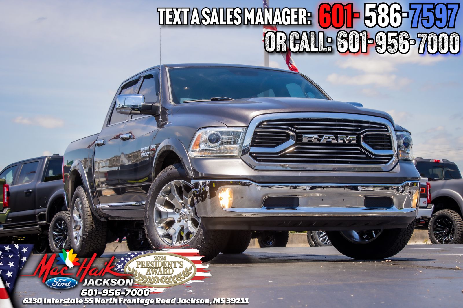 2017 RAM 1500 Laramie Limited 4x4 Crew Cab 5'7's photo