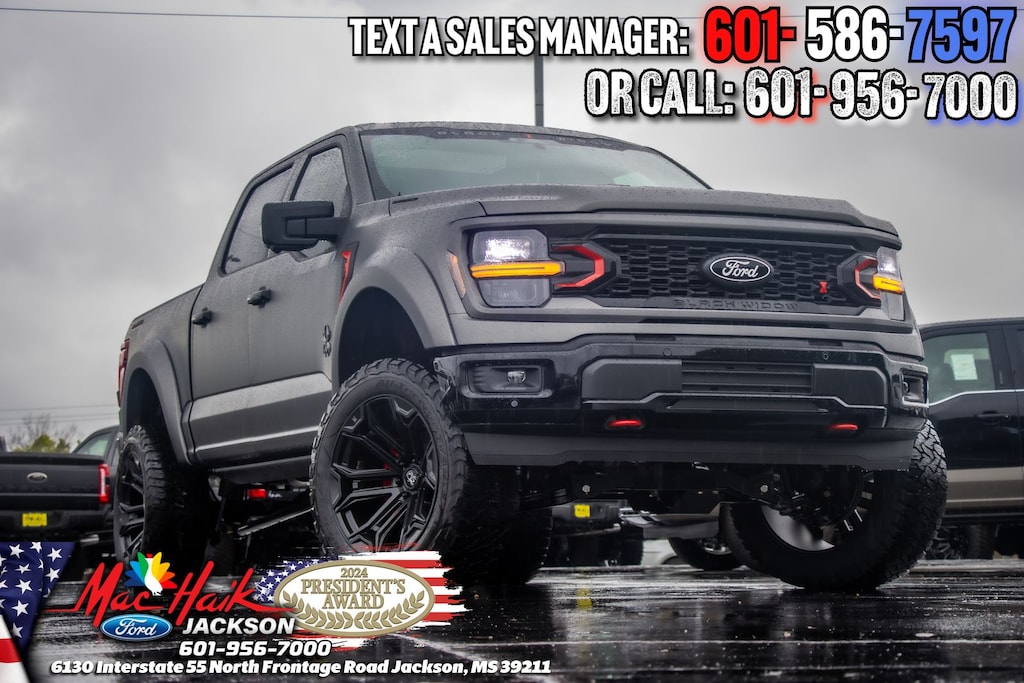 New 2026 Ford F-150 Black Widow Edition TRUCK