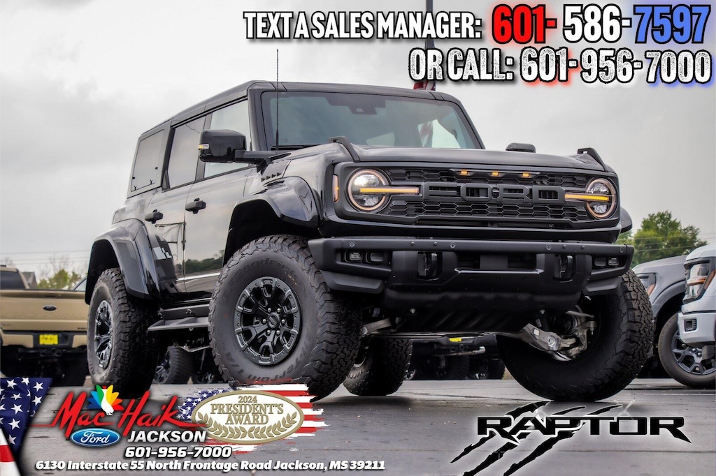 New 2026 Ford Bronco Raptor SUV