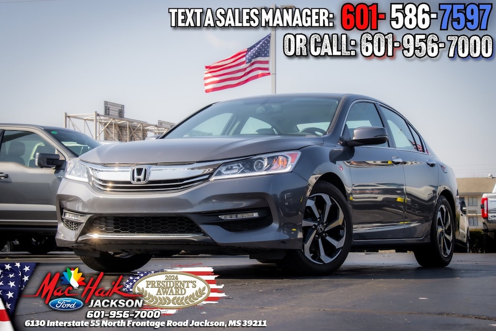 Used 2016 Honda Accord EX-L Sedan