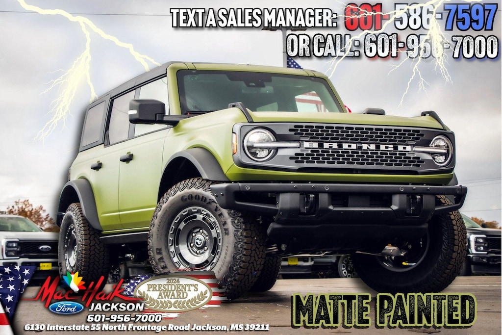 New 2025 Ford Bronco Badlands SUV