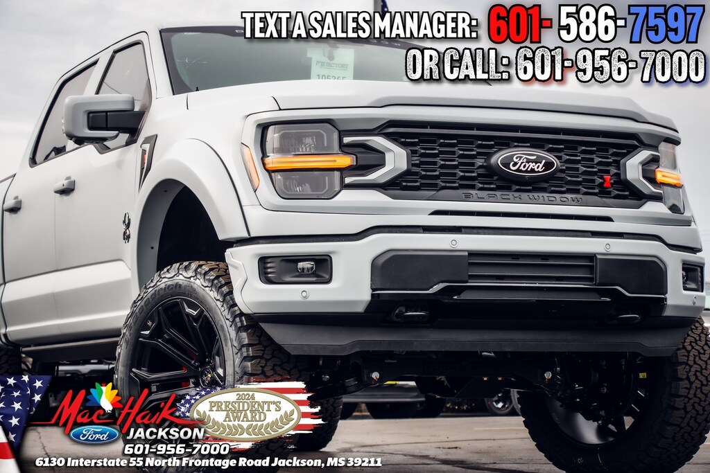 New 2025 Ford F-150 Black Widow Edition TRUCK