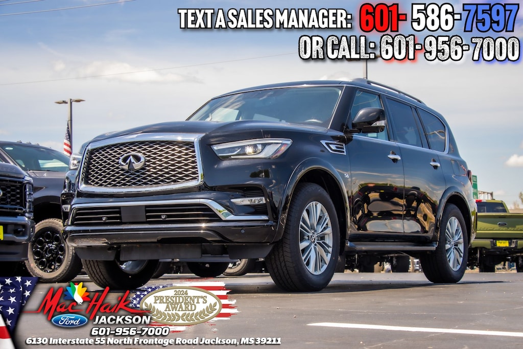 Certified 2018 INFINITI QX80 Base SUV